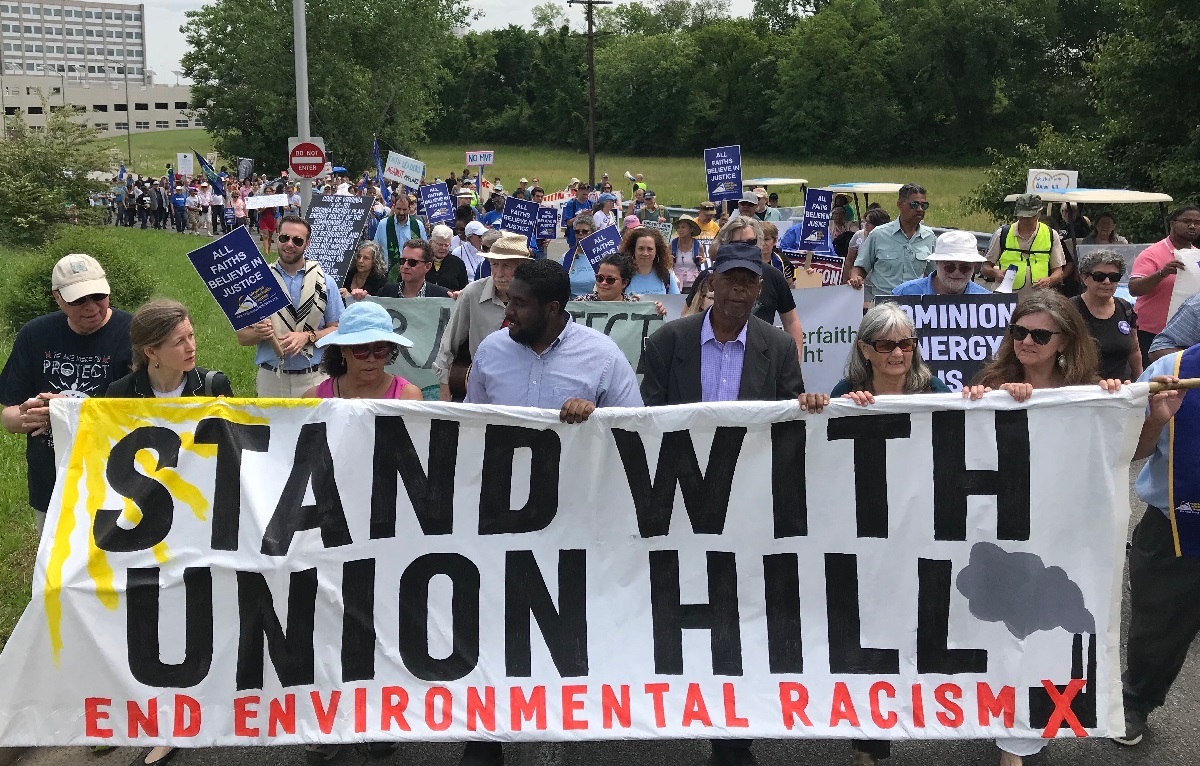 2019 Environmental Justice March in Richmond.