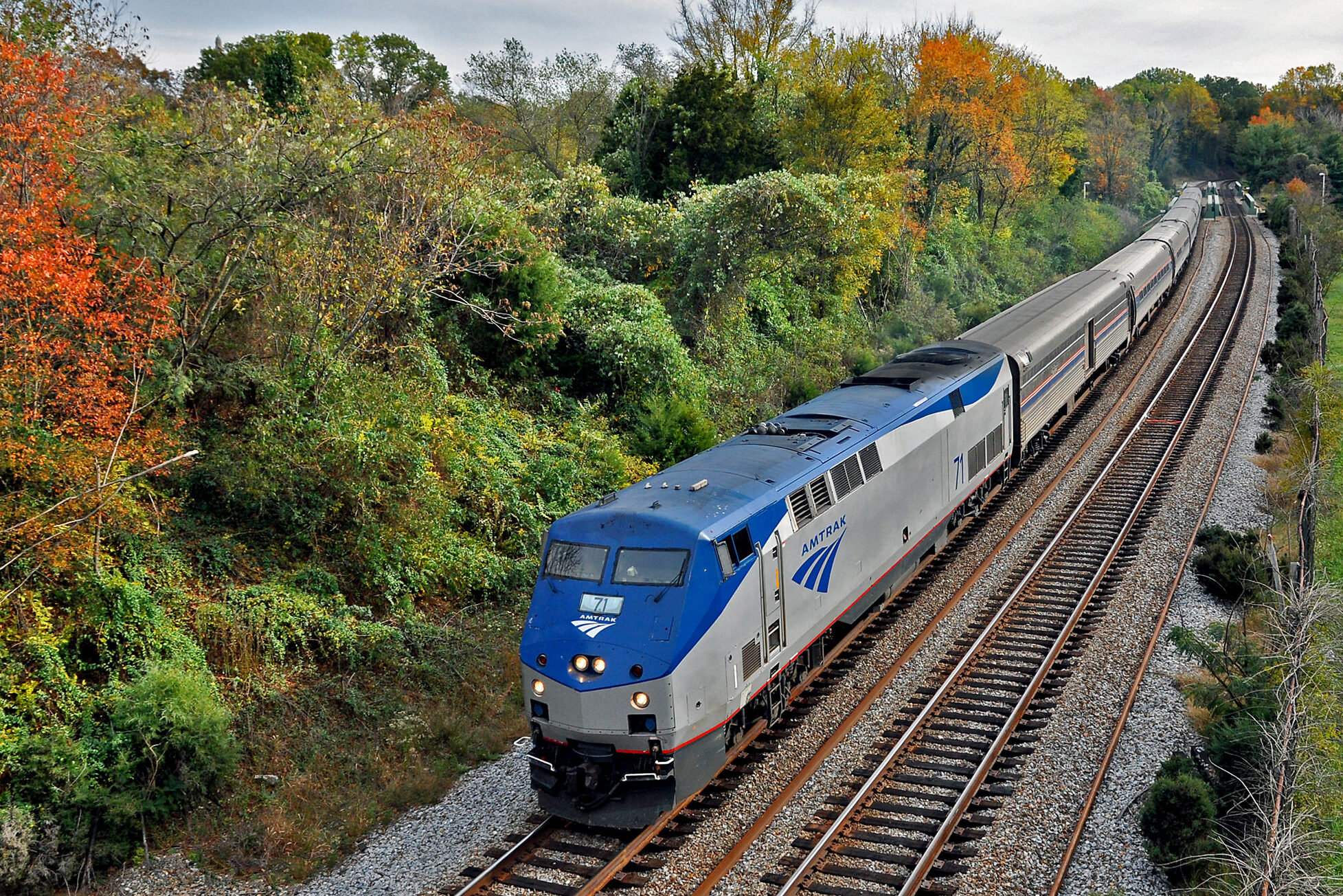 Virginia_s Amtrak Regional Train Rail