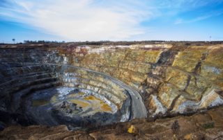 Gold mining pit. Photo courtesy of VaLCV.