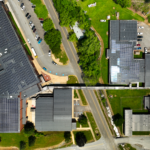 Aerial solar view, Lee County. Image credit: Andre Eanes