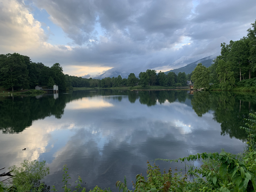 J. Oglethorpe_ Lake Monocan, Wintergreen – James Oglethorpe