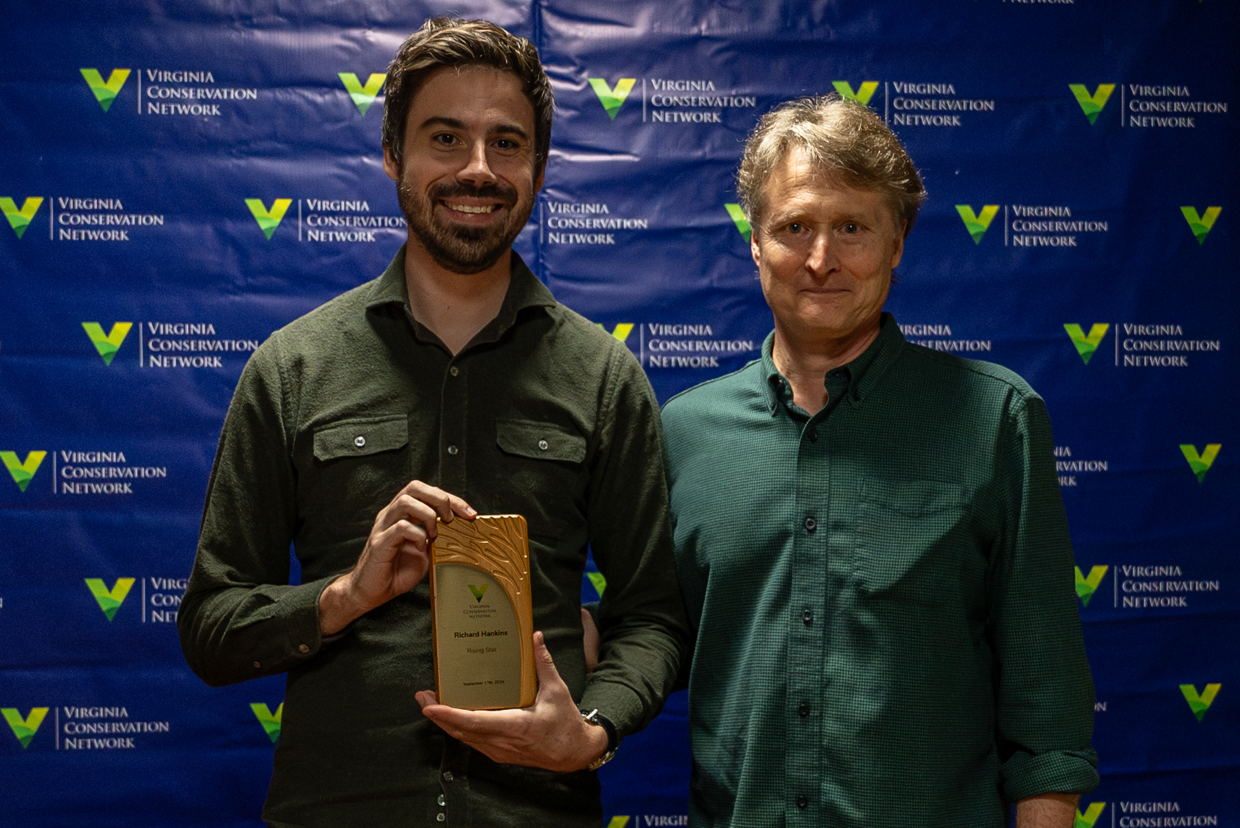 Richard Hankins receives VCN Conservation Award