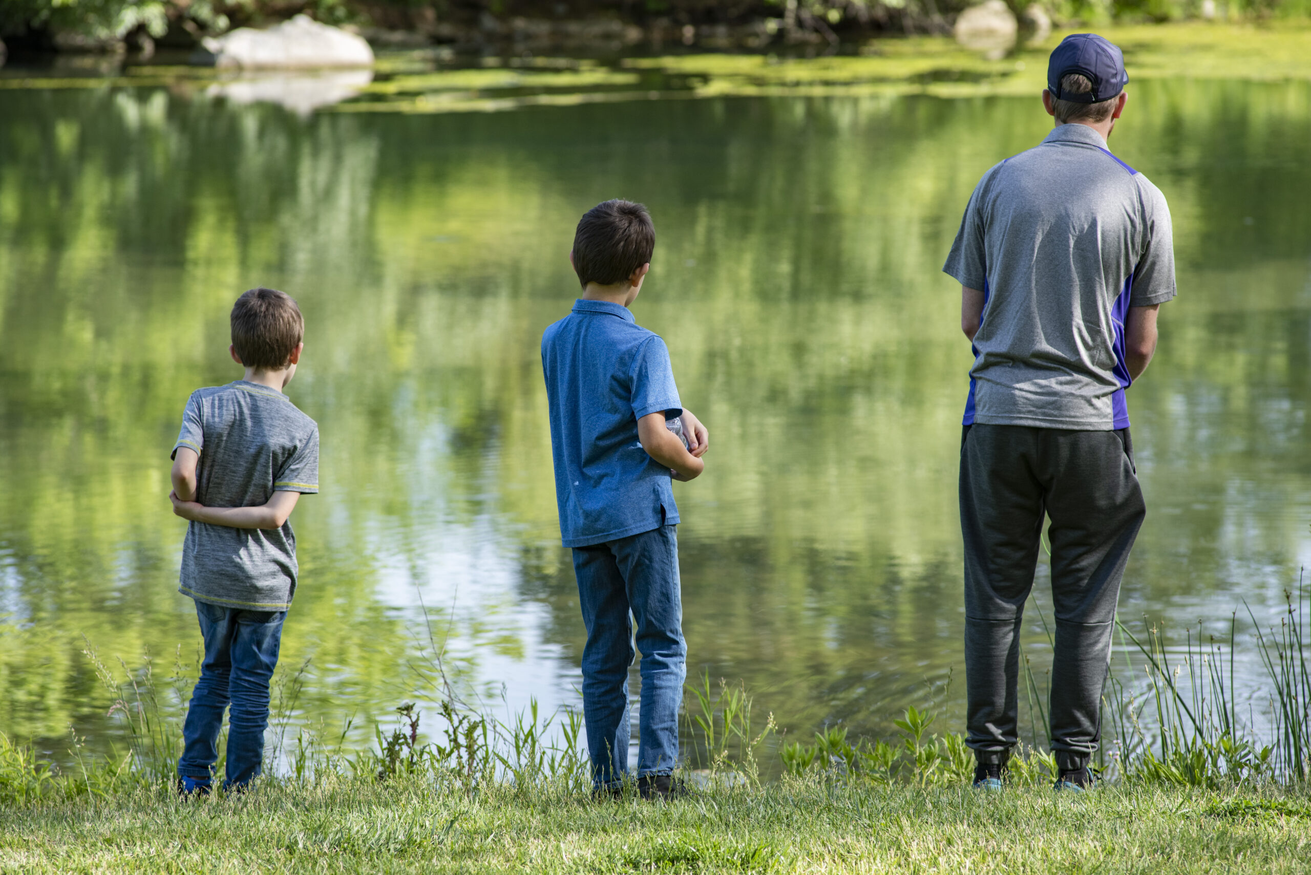 Family fishing